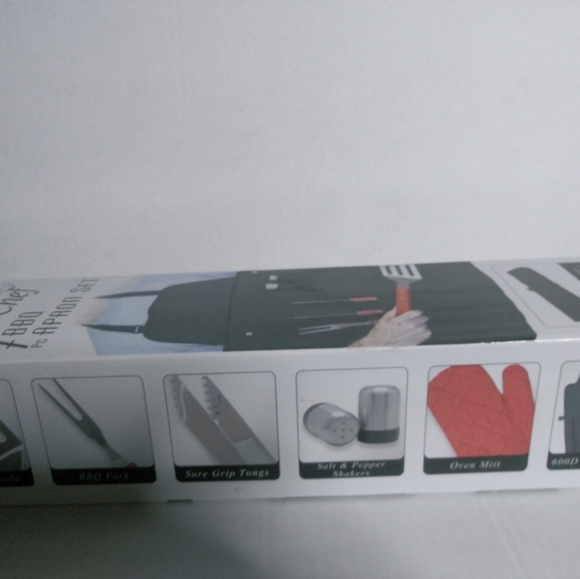 BBQ apron set - Picture 2 of 3